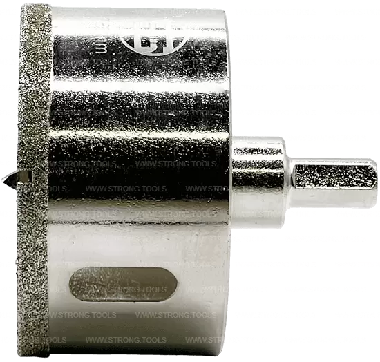 Алмазная коронка по керамике с центр. сверлом 68мм Strong СТК-06600068