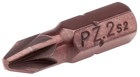 Бита для шуруповерта PZ2*25мм Сталь S2 (20шт.) PP Box Mr. Logo C025PZ2-20 - интернет-магазин «Стронг Инструмент» город Пермь