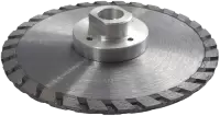 Алмазный диск с фланцем 75*М14*10мм Turbo Strong СТД-18600075