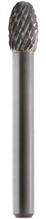 Борфреза форма капля по металлу 8мм тип E (TRE) Strong СТМ-51740008