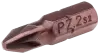 Бита для шуруповерта PZ2*25мм Сталь S2 (100шт.) PE Bag Mr. Logo B025PZ2 - интернет-магазин «Стронг Инструмент» город Пермь