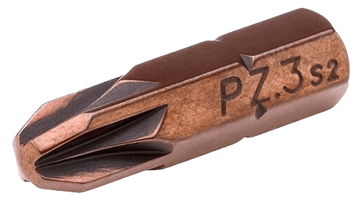 Бита для шуруповерта PZ3*25мм Сталь S2 (100шт.) PE Bag Mr. Logo B025PZ3 - интернет-магазин «Стронг Инструмент» город Пермь