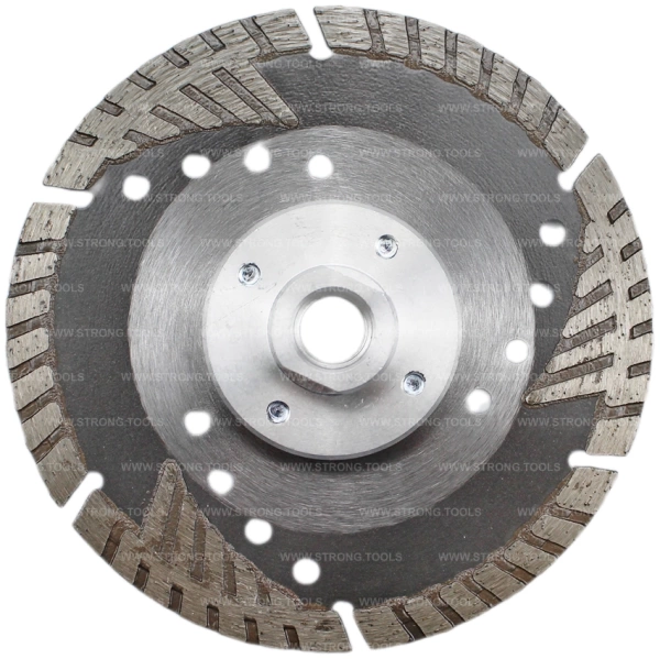 Алмазный диск с фланцем 125*М14*10мм Turbo-Segment Strong СТД-18700125 - интернет-магазин «Стронг Инструмент» город Пермь