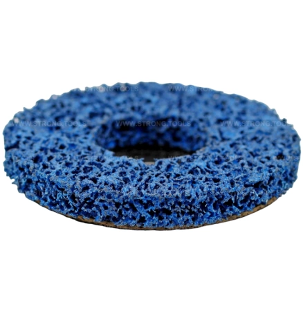 Зачистной диск 125мм коралловый синий для УШМ высокой жесткости СТУ-25200125 - интернет-магазин «Стронг Инструмент» город Пермь