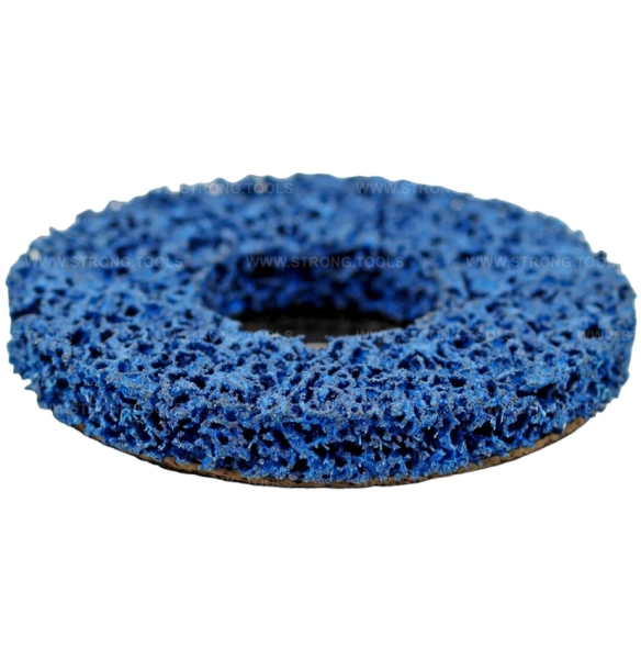 Зачистной диск 125мм коралловый синий для УШМ высокой жесткости СТУ-25200125 - интернет-магазин «Стронг Инструмент» город Пермь
