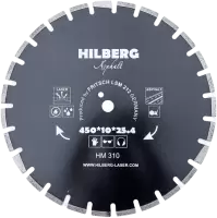 Алмазный диск по асфальту 450*25.4/12*10*3.6мм серия Laser Hilberg HM310
