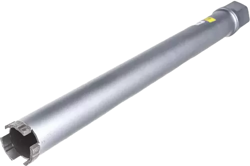Алмазная буровая коронка 46*450 мм 1 1/4" UNC Hilberg Laser HD704 - интернет-магазин «Стронг Инструмент» город Пермь